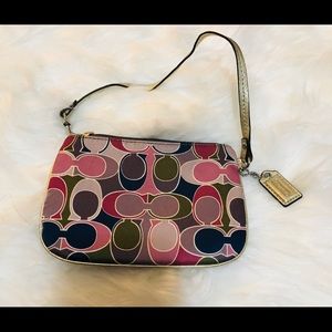 Signature Coach Wristlet